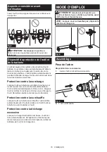 Preview for 16 page of Makita UT002G Instruction Manual