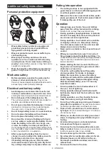 Предварительный просмотр 8 страницы Makita UX01GD201 Instruction Manual