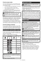 Preview for 14 page of Makita UX01GZ Instruction Manual