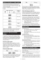 Preview for 12 page of Makita VC005GL Instruction Manual