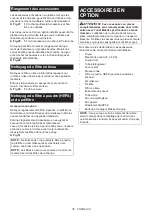 Preview for 25 page of Makita VC005GL Instruction Manual