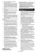 Preview for 49 page of Makita VC005GL Instruction Manual