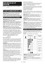 Preview for 80 page of Makita VC005GL Instruction Manual