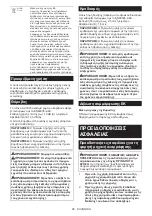 Preview for 86 page of Makita VC005GL Instruction Manual