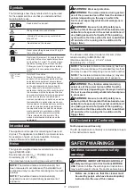 Preview for 11 page of Makita VC006GM Instruction Manual