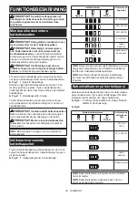 Preview for 30 page of Makita VC006GM Instruction Manual