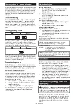 Preview for 46 page of Makita VC006GM Instruction Manual