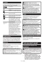 Preview for 56 page of Makita VC006GM Instruction Manual