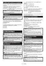 Preview for 62 page of Makita VC006GM Instruction Manual