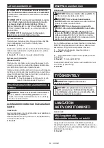 Preview for 63 page of Makita VC006GM Instruction Manual