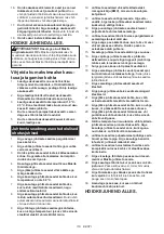 Preview for 119 page of Makita VC006GM Instruction Manual