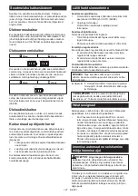 Preview for 121 page of Makita VC006GM Instruction Manual