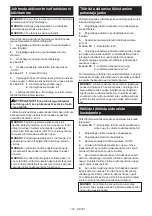 Preview for 125 page of Makita VC006GM Instruction Manual