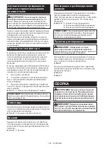 Preview for 138 page of Makita VC006GM Instruction Manual