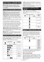 Preview for 13 page of Makita VC008G Instruction Manual