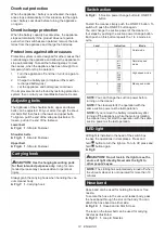 Preview for 14 page of Makita VC008G Instruction Manual