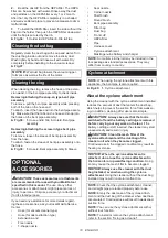 Preview for 18 page of Makita VC008G Instruction Manual