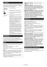 Preview for 21 page of Makita VC008G Instruction Manual