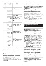 Preview for 40 page of Makita VC008G Instruction Manual