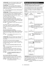 Preview for 63 page of Makita VC008G Instruction Manual