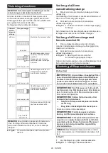 Preview for 98 page of Makita VC008G Instruction Manual