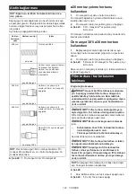 Preview for 122 page of Makita VC008G Instruction Manual