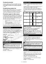 Preview for 14 page of Makita VC008GZ Instruction Manual