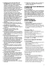 Preview for 17 page of Makita VC1310LX1 Instruction Manual