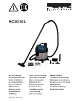 Makita VC2010L Instrucţiuni De Funcţionare Manual предпросмотр