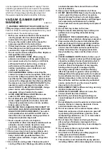 Предварительный просмотр 8 страницы Makita VC2211MX1 Instruction Manual