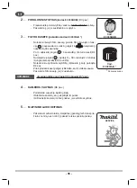 Предварительный просмотр 96 страницы Makita VC3510 Instruction Manual