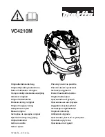 Makita VC4210M Operating Instructions Manual предпросмотр