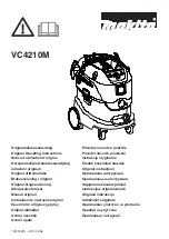 Preview for 1 page of Makita VC4210MX3 Original Operating Instructions