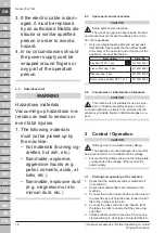 Preview for 19 page of Makita VC4210MX3 Original Operating Instructions