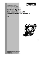 Preview for 1 page of Makita VJ01 Instruction Manual