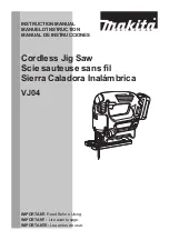 Makita VJ04 Instruction Manual preview