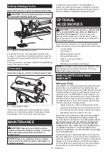 Preview for 10 page of Makita VJ04 Instruction Manual