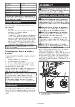 Preview for 7 page of Makita VJ06 Instruction Manual
