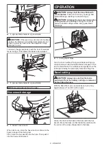 Предварительный просмотр 8 страницы Makita VJ06 Instruction Manual