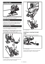 Preview for 10 page of Makita VJ06 Instruction Manual