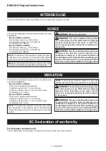 Preview for 2 page of Makita VR001C Instruction Manual