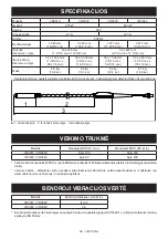 Preview for 99 page of Makita VR001C Instruction Manual