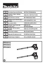 Preview for 1 page of Makita VR003G Instruction Manual