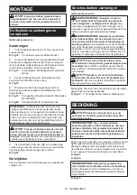 Preview for 44 page of Makita VR003G Instruction Manual