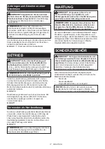 Preview for 17 page of Makita WR100D Instruction Manual