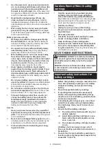 Preview for 6 page of Makita WR100DZK Instruction Manual