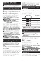 Preview for 14 page of Makita WR100DZK Instruction Manual