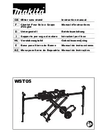 Preview for 1 page of Makita WST05 Instruction Manual