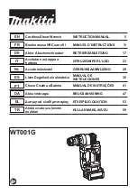 Makita WT001G Instruction Manual preview