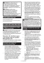 Preview for 18 page of Makita WT001G Instruction Manual